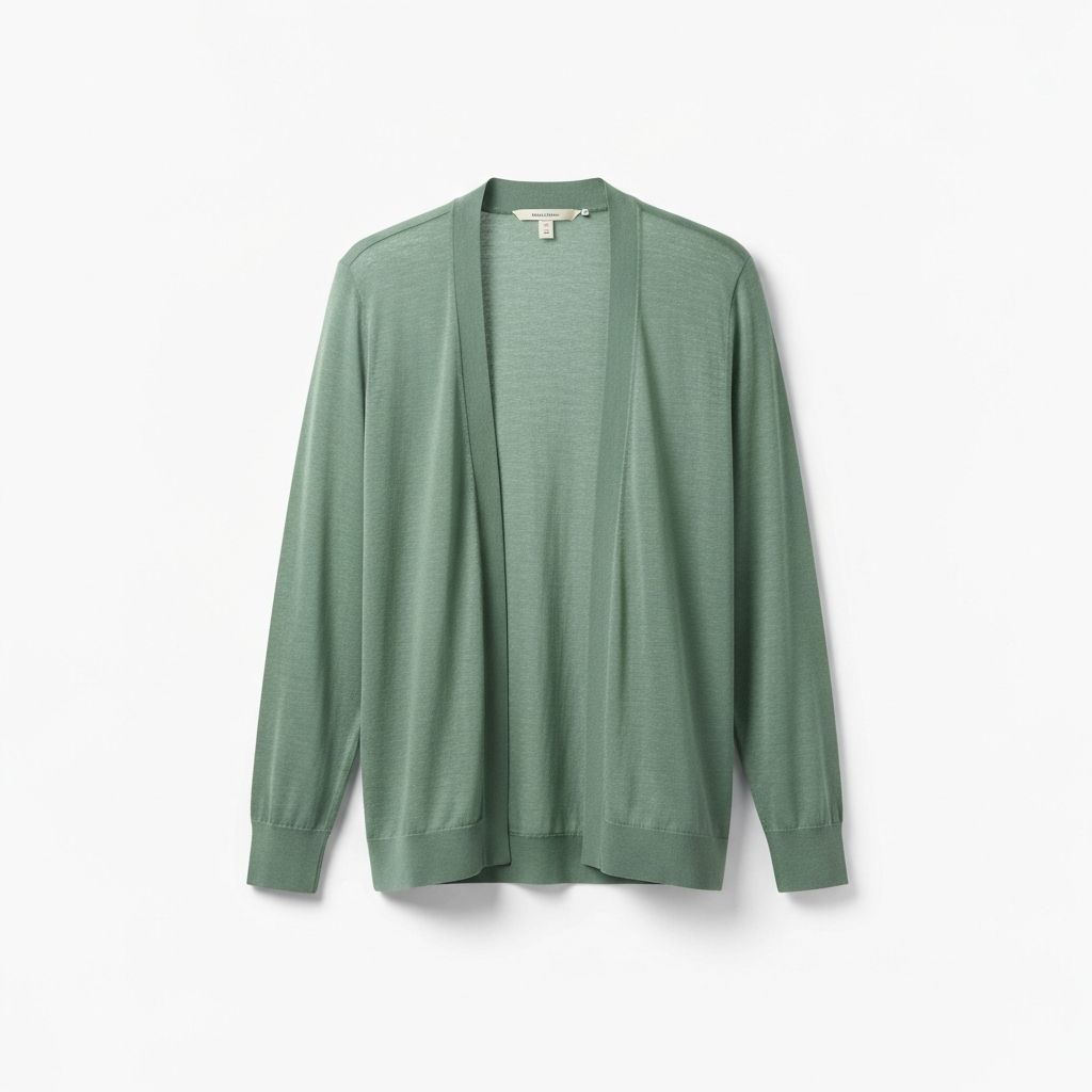 Sage Linen Cardigan